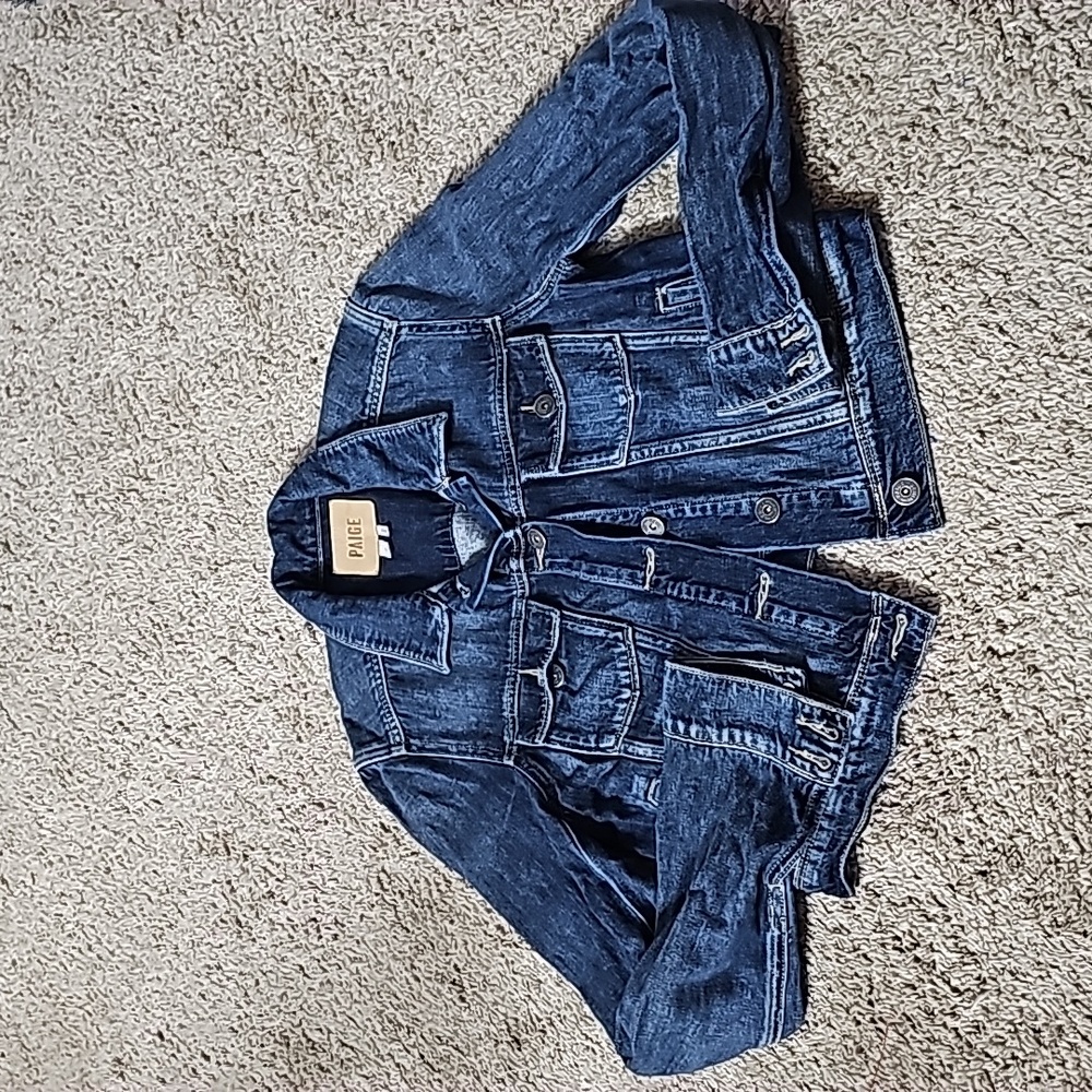 Paige Women's Blue Denim Jacket